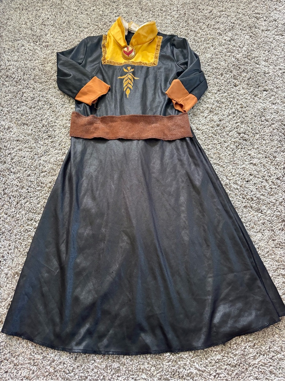 Disguise Disney Frozen 2 Anna Classic Travel Costume Dress Size S